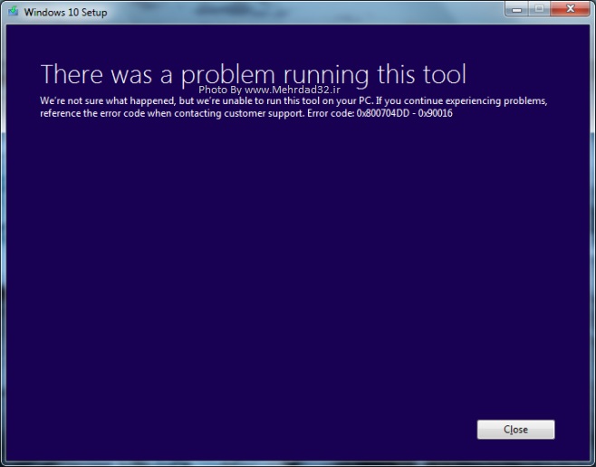 رفع خطای 0x800704DD - 0x90016 در به روز رسانی به ویندوز 10